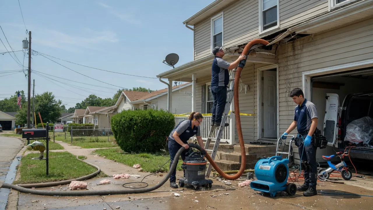Water Damage Restoration in Pillow, PA near me